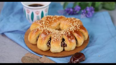 طريقة عمل القرص بالعجوة