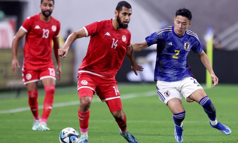 منتخب اليابان يهزم تونس وديا