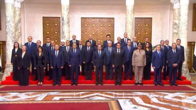 الحكومة الجديدة برئاسة مصطفى مدبولي