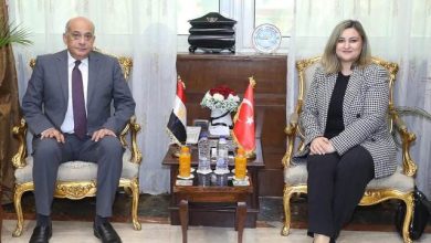 اللواء إيهاب صلاح و دينيز جانكايا قنصل عام تركيا في الإسكندرية