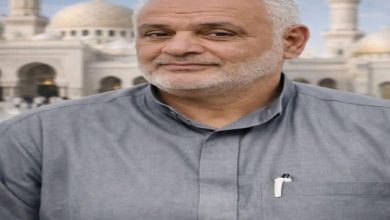 الراحل إمام المسجد ،مصطفى محمد مصطفى شبانة