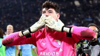 إدواردو موتا حارس مرمى لاتسيو الذهبي.. يقود فريقه لنهائي كأس إيطاليا، بعد الفوز على أتالانتا بركلات الترجيح 2/1 ومواجهة انتر بنهائي البطولة