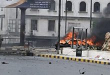 قتيل وجرحى في انفجار عنيف بدمشق