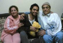 تامر حسني مع والده