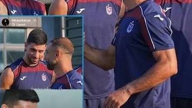 جينك أوزكاجار بنفس النظرة التي كان ينظر بها لمحمد صلاح، وعلّقت على المنشور بكلمة: "أشياء متشابهة".