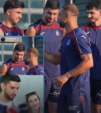 جينك أوزكاجار بنفس النظرة التي كان ينظر بها لمحمد صلاح، وعلّقت على المنشور بكلمة: "أشياء متشابهة".